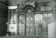 Церковь Рождества Пресвятой Богородицы в Капотне (деревянная), Капотня. Древний иконостас утраченной деревянной церкви Рождества.Источник: ГНИМА и энциклопедия Православная Москва. Фотограф: А.Потапов1909-1910 год.Источникhttp://oldmos.ru/old/photo/view/62014	<br>, Москва, Юго-Восточный административный округ (ЮВАО), г. Москва