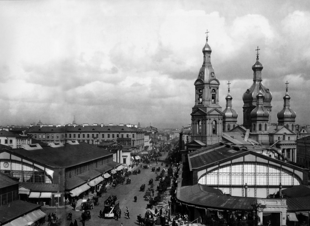 Собор Успения Пресвятой Богородицы, Адмиралтейский район (Санкт-Петербург, г. Санкт-Петербург). архивная фотография, Фото начала 1900-х
