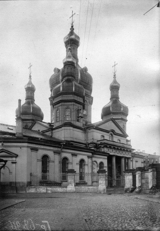 Собор Успения Пресвятой Богородицы, Адмиралтейский район (Санкт-Петербург, г. Санкт-Петербург). архивная фотография, Фото начала 1900-х