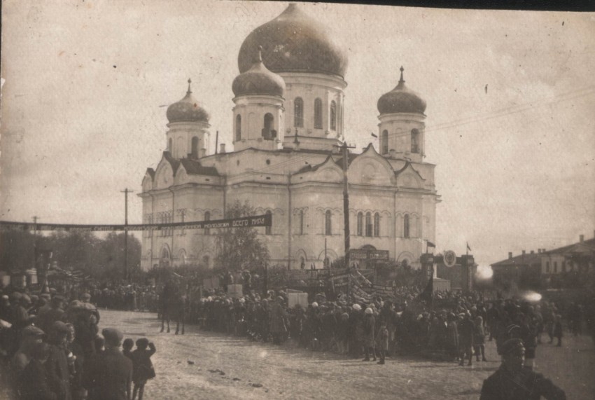 Собор Сошествия Святого духа, Петрозаводск (Петрозаводск, город, Республика Карелия). архивная фотография, Из частной коллекции Михаила Мещанинова