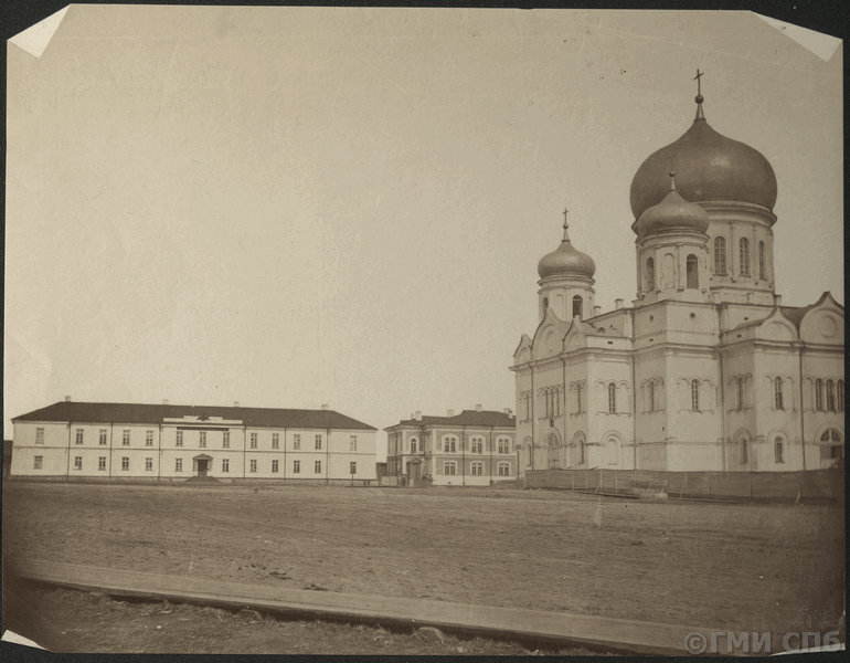 Фото 1880-е гг. Местонахождение фотографии ГМИ СПБ., архивная фотография. Собор Сошествия Святого Духа, Петрозаводск (Петрозаводск, город, Республика Карелия)