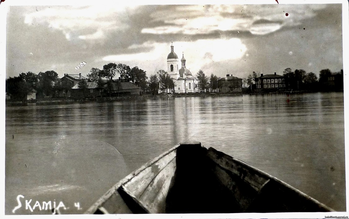 Скамья. Церковь Илии Пророка. архивная фотография, фото начало 20 века.