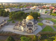 Кафедральный собор Андрея Первозванного, Вид с юга, фото с квадрокоптера<br>, Поти, Самегрело и Земо-Сванети, Грузия