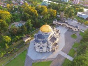 Кафедральный собор Андрея Первозванного, Вид с северо-востока, фото с квадрокоптера<br>, Поти, Самегрело и Земо-Сванети, Грузия