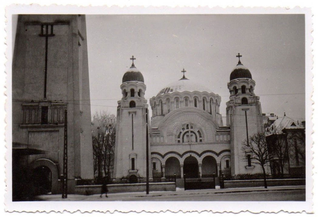 Церковь Рождества Пресвятой Богородицы, Тимишоара (Тимиш, Румыния). архивная фотография, Фото 1941 г. с аукциона e-bay.de