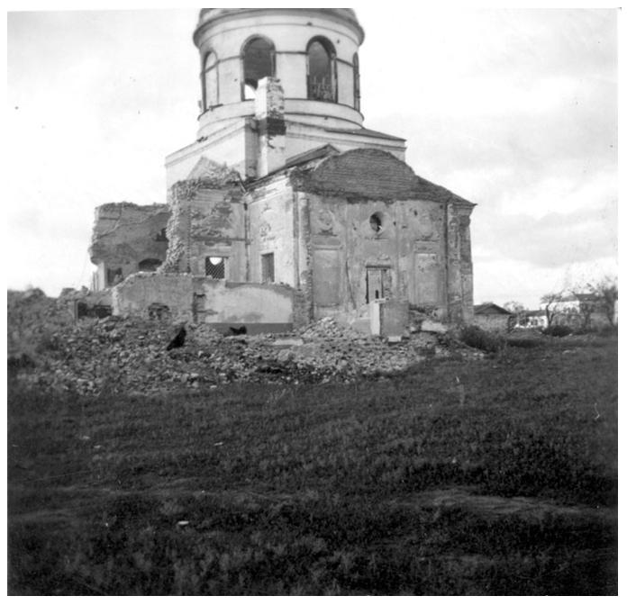 Тим. Собор Воздвижения Креста Господня. архивная фотография, Фото 1942 г. с аукциона e-bay.de