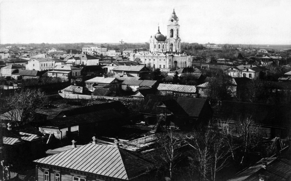 Белинский. Собор Покрова Пресвятой Богородицы. архивная фотография, Фотоснимок с дореволюционной фотографии.