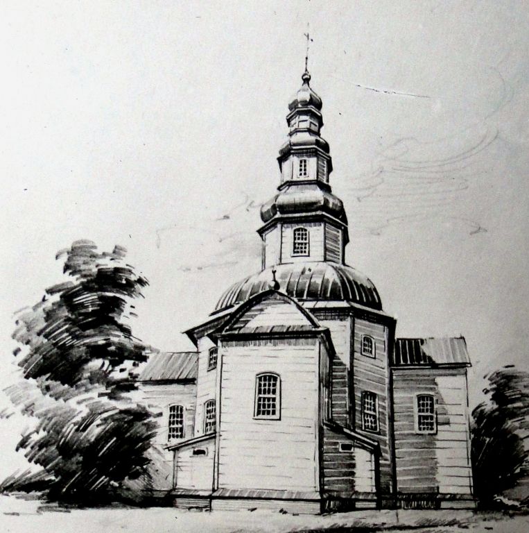 Церковь Покрова Пресвятой Богородицы, Любеч (Черниговский район, Украина, Черниговская область). архивная фотография, Фото с сайта http://liubech-grad.ucoz.net/index/ljubecki_cerkvi/0-37