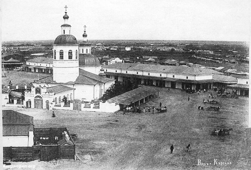 Курган. Церковь Троицы Живоначальной (старая). архивная фотография, Фото с сайта: http://nashural.ru/Starina/kurgan.htm