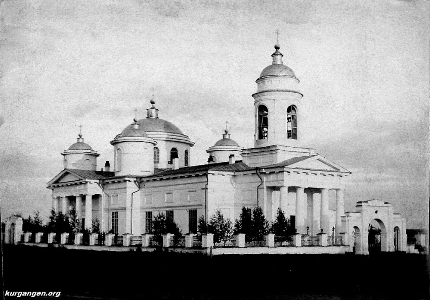 Собор Рождества Пресвятой Богородицы, Курган (Курган, город, Курганская область). архивная фотография, Фото с сайта: http://nashural.ru/Starina/kurgan.htm