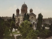 Церковь Вознесения Господня, Старинная открытка из фондов Библиотеки Конгресса США<br>, Бухарест, Сектор 5, Бухарест, Румыния
