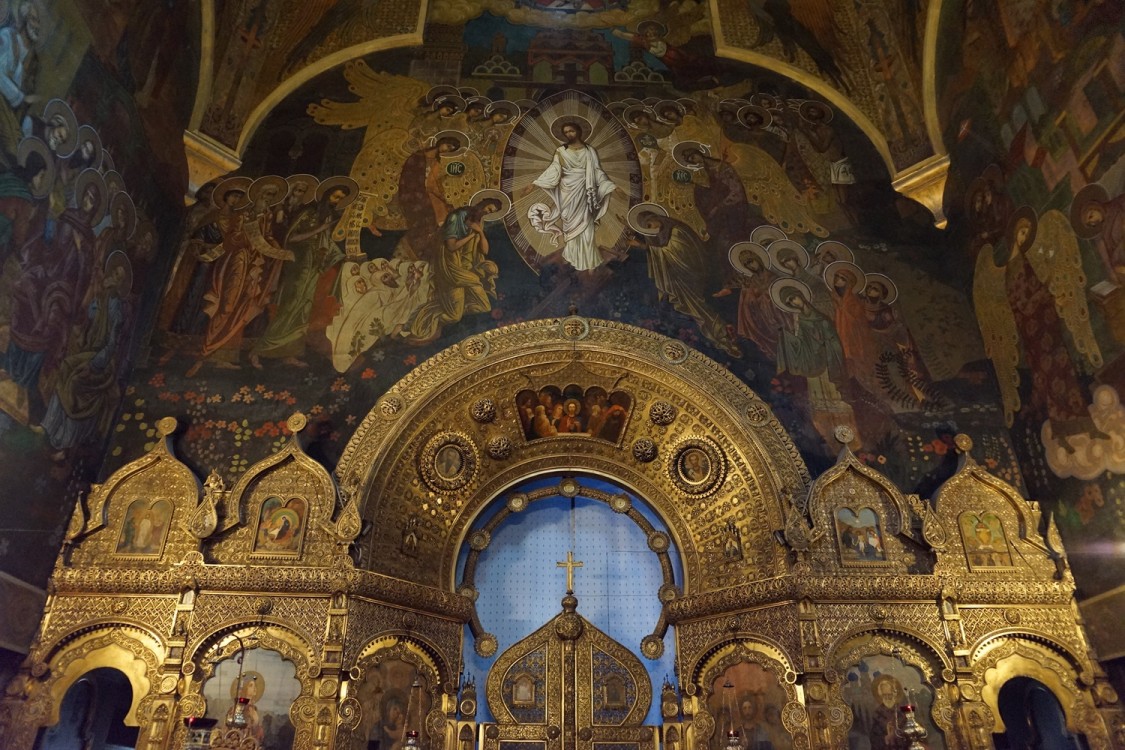 Бухарест, Сектор 3. Церковь Николая Чудотворца. интерьер и убранство