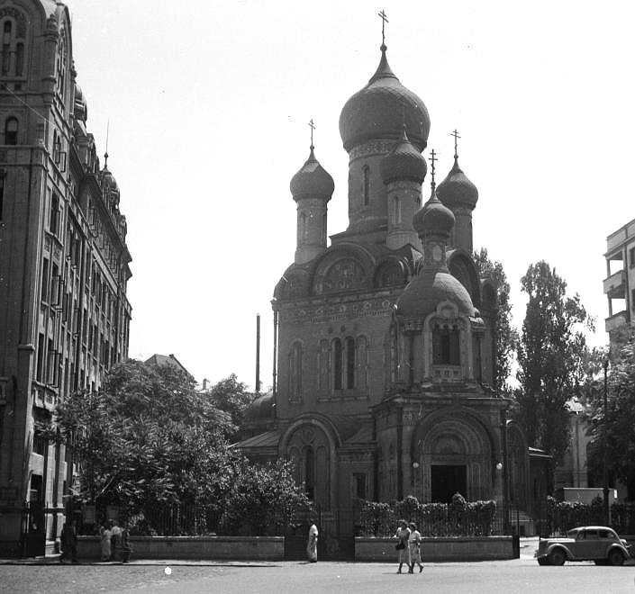 Бухарест, Сектор 3. Церковь Николая Чудотворца. архивная фотография, Источник: http://www.fortepan.hu/_photo/display/44237.jpg