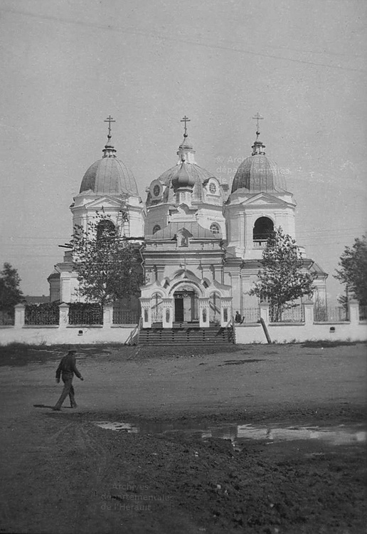 Омск. Церковь Илии Пророка. архивная фотография, Фото 1919 года. Автор Marie Camille Francois Jean Baptiste de La Chaise
