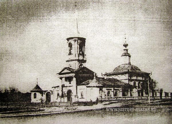 Рязань. Церковь Симеона Столпника. архивная фотография, фото с сайта www.history-ryazan.ru