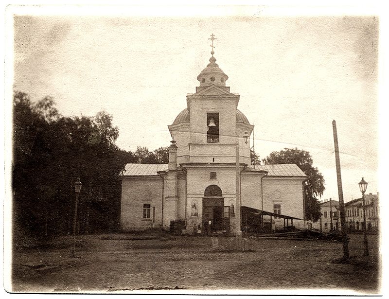 Вышний Волочёк. Церковь Петра и Павла. архивная фотография, фото из коллекции Е.И. Ступкин с matveevo.prihod.ru