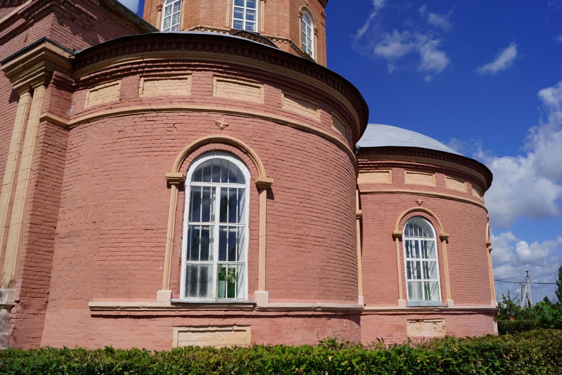 Церковь Михаила Архангела, Шарлык (Шарлыкский район, Оренбургская область). архитектурные детали, Апсиды храма.