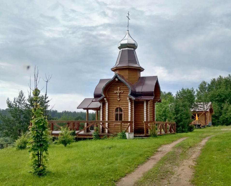 Кинчино. Часовня Троицы Живоначальной. фасады, Вид с востока