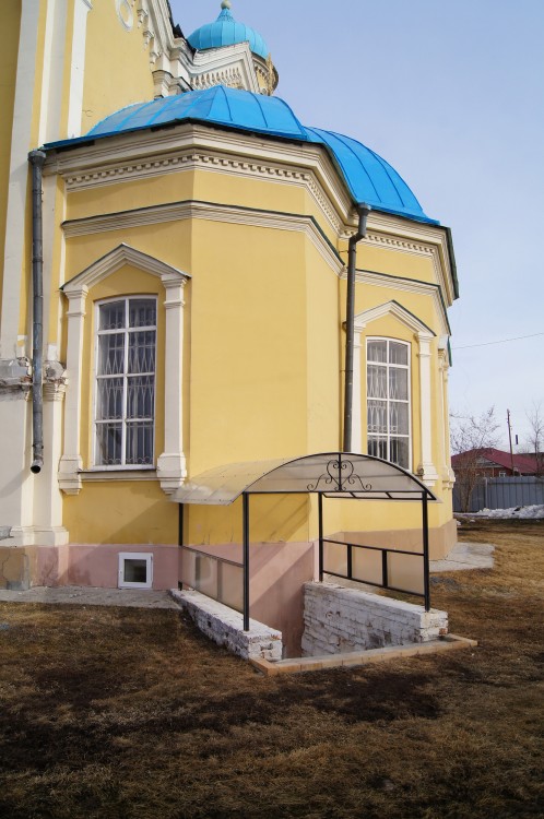 Собор Николая Чудотворца, Верхнеуральск (Верхнеуральский район, Челябинская область). архитектурные детали, Апсида храма.