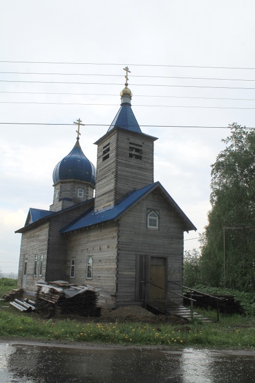 Палевицы. Церковь Покрова Пресвятой Богородицы (новая). фасады