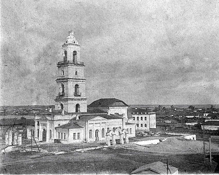 Церковь Успения Пресвятой Богородицы, Касли (Каслинский район, Челябинская область). архивная фотография, Фото 1930-ых годов. Источник: ok.ru/kasli...grup/album/52009432645811