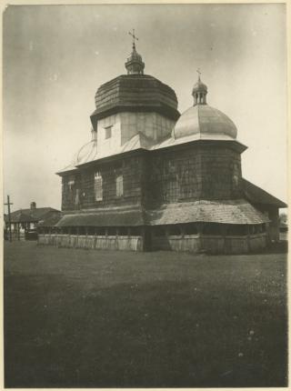 Церковь Николая Чудотворца, Сасов (Золочевский район, Украина, Львовская область). архивная фотография