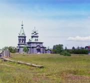 Церковь Николая Чудотворца, С. М. Прокудин-Горский. Никольская церковь в селе Лаврово. 1909 год (реставраторы: Ходаковские К. и В.) с сайта http://prokudin-gorskiy.ru/image.php?ID=1<br>, Лаврово, Кировский район, Ленинградская область