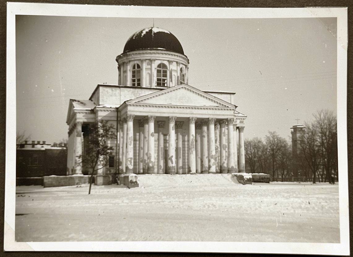 Фото 1941 г. с аукциона e-bay.de, архивная фотография. Собор Успения Пресвятой Богородицы, Кременчуг (Кременчугский район, Украина, Полтавская область)