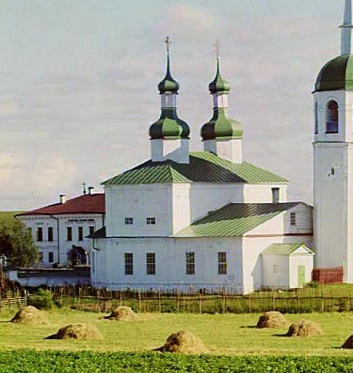 Церковь Василия Великого, Белозерск (Белозерский район, Вологодская область). архивная фотография, Кадрирование С. М. Прокудин-Горский. 1909 год