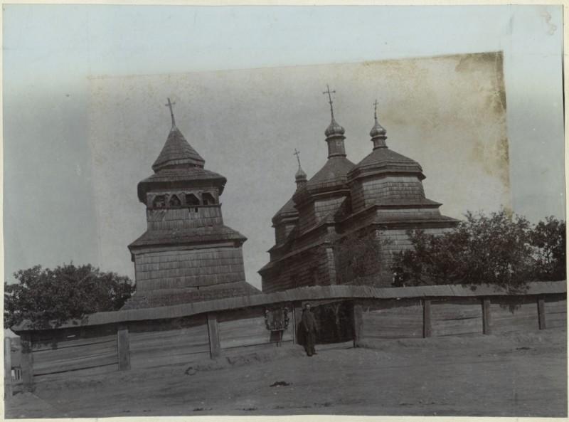Церковь Михаила Архангела, Толстое (Чортковский район, Украина, Тернопольская область). архивная фотография, http://www.fototeka.ihs.uj.edu.pl/navigart/node/24520