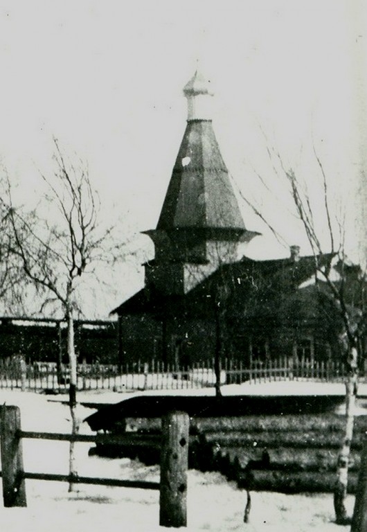 Повенец. Собор Петра и Павла (первый). архивная фотография, 1919 год с  сайта https://pastvu.com/p/322078