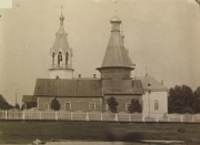 Собор Петра и Павла (первый), Общий вид с юга. Фото Дунаева 1907-1910-х гг. из коллекции ГНИМА (https://goskatalog.ru/portal/#/collections?id=10992661)<br>, Повенец, Медвежьегорский район, Республика Карелия