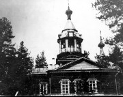 Церковь Успения Пресвятой Богородицы на кладбище, 1914 год с http://povenschool.edusite.ru/p133aa1.html<br>, Повенец, Медвежьегорский район, Республика Карелия