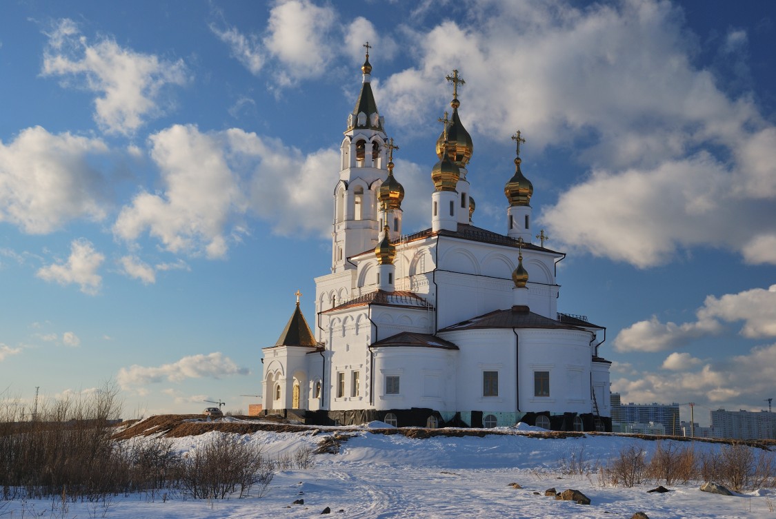 Екатеринбург. Церковь Благовещения Пресвятой Богородицы. фасады