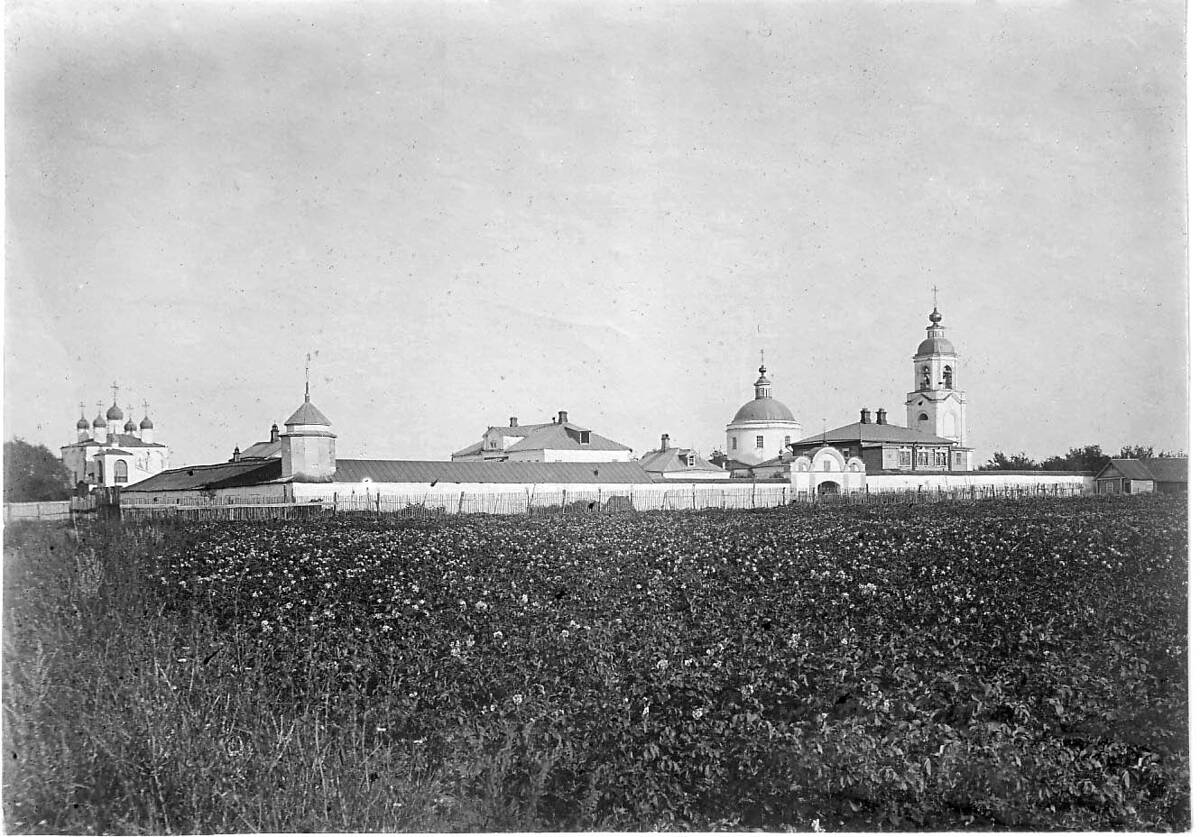 Успенский Ольгов женский монастырь, Льгово (Рязанский район, Рязанская область). архивная фотография, 1900-е годы.