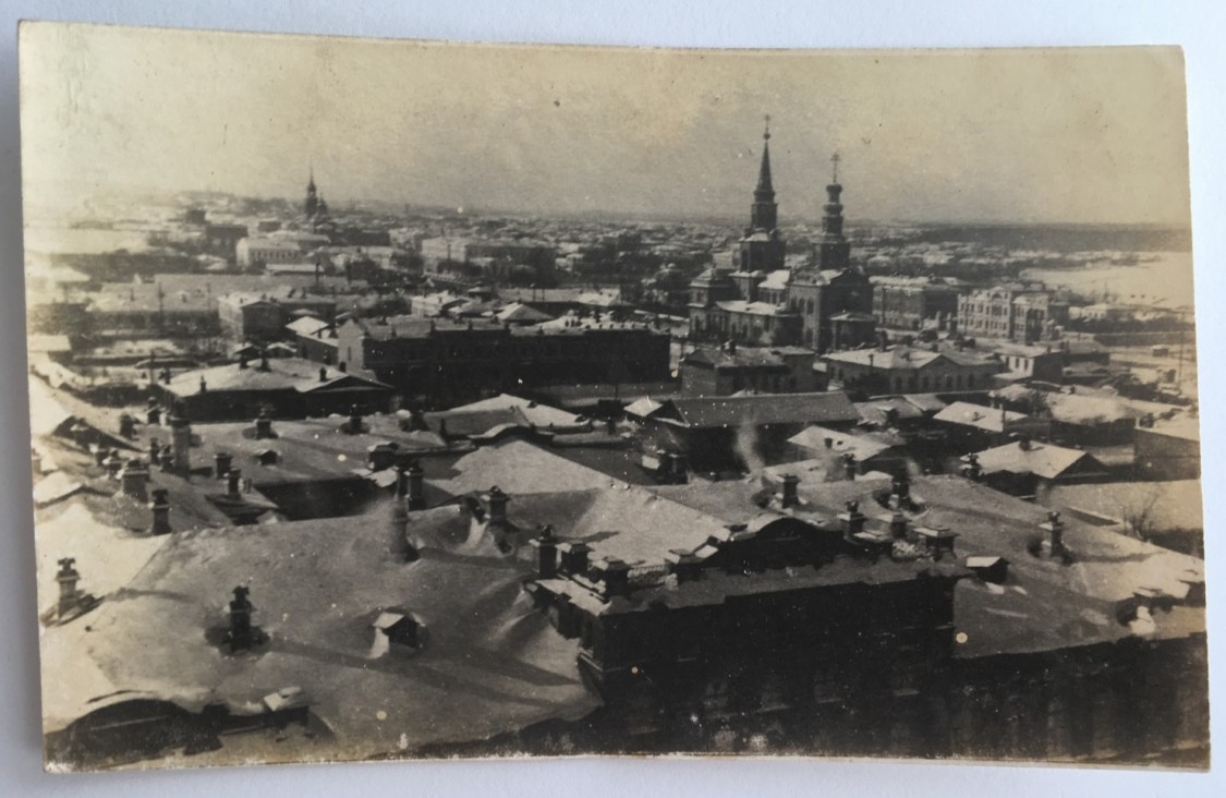 Собор Екатерины Великомученицы, Екатеринбург (Екатеринбург (МО город Екатеринбург), Свердловская область). архивная фотография, Частная коллекция. Фото 1910-х годов