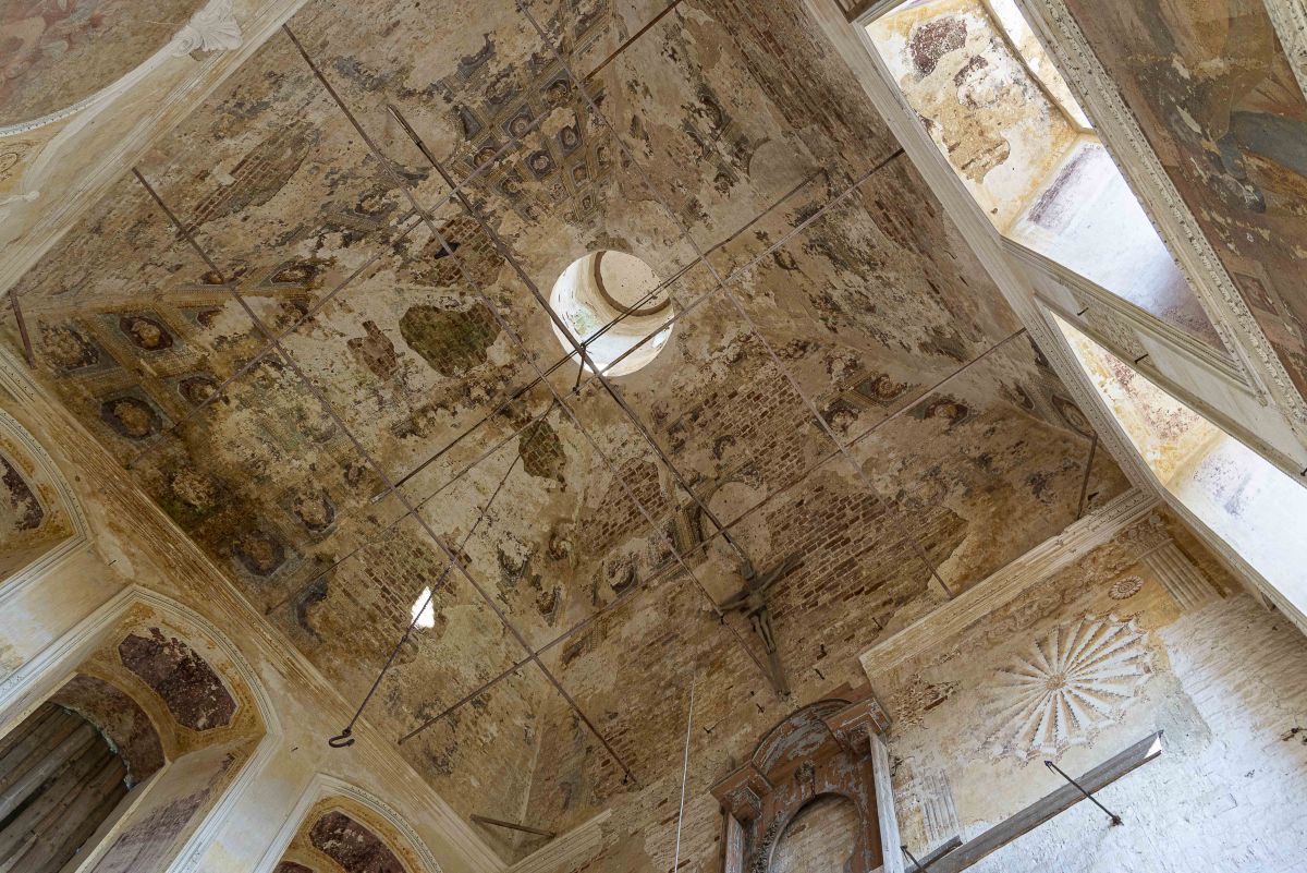 Церковь Вознесения Господня, Углево (Галичский район, Костромская область). интерьер и убранство