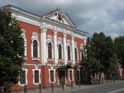 Домовая церковь иконы Божией Матери "Неопалимая купина" при Земской больнице, Над центральным входом находилась домовая церковь<br>, Вахитовский район, Казань, город, Республика Татарстан