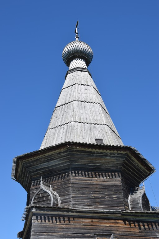 Пурнема. Церковь Николая Чудотворца. архитектурные детали, вид с юга