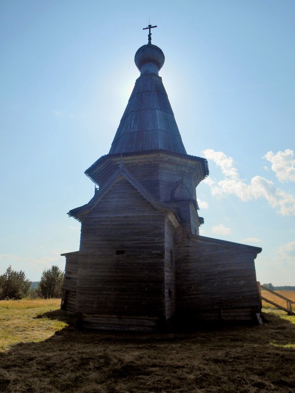 Пурнема. Церковь Николая Чудотворца. фасады, вид с востока