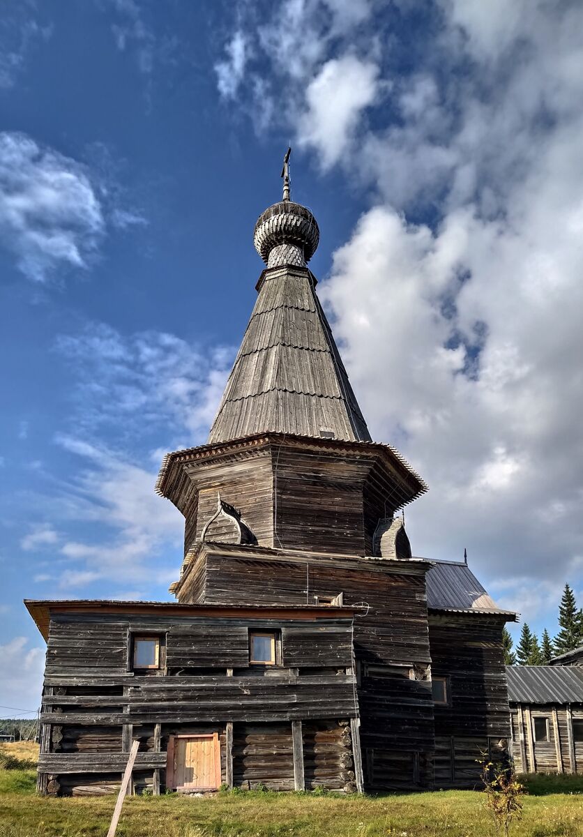 Церковь Николая Чудотворца, Пурнема (Онежский район, Архангельская область). фасады