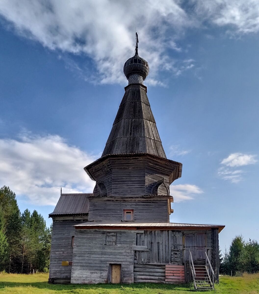 Церковь Николая Чудотворца, Пурнема (Онежский район, Архангельская область). фасады
