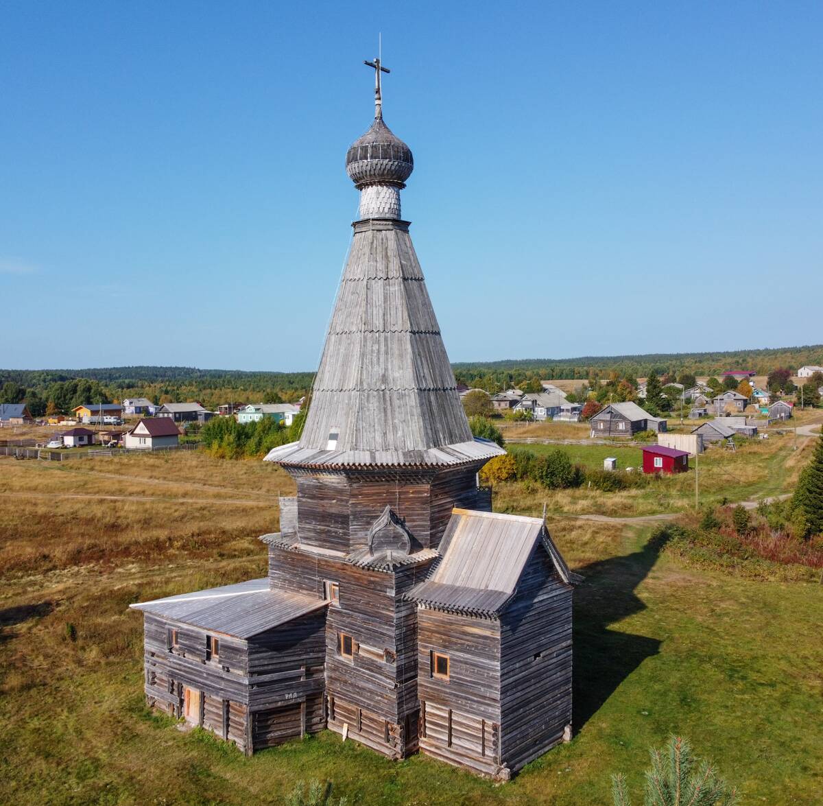 Церковь Николая Чудотворца, Пурнема (Онежский район, Архангельская область). фасады