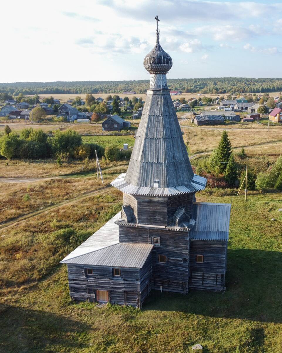 Церковь Николая Чудотворца, Пурнема (Онежский район, Архангельская область). фасады