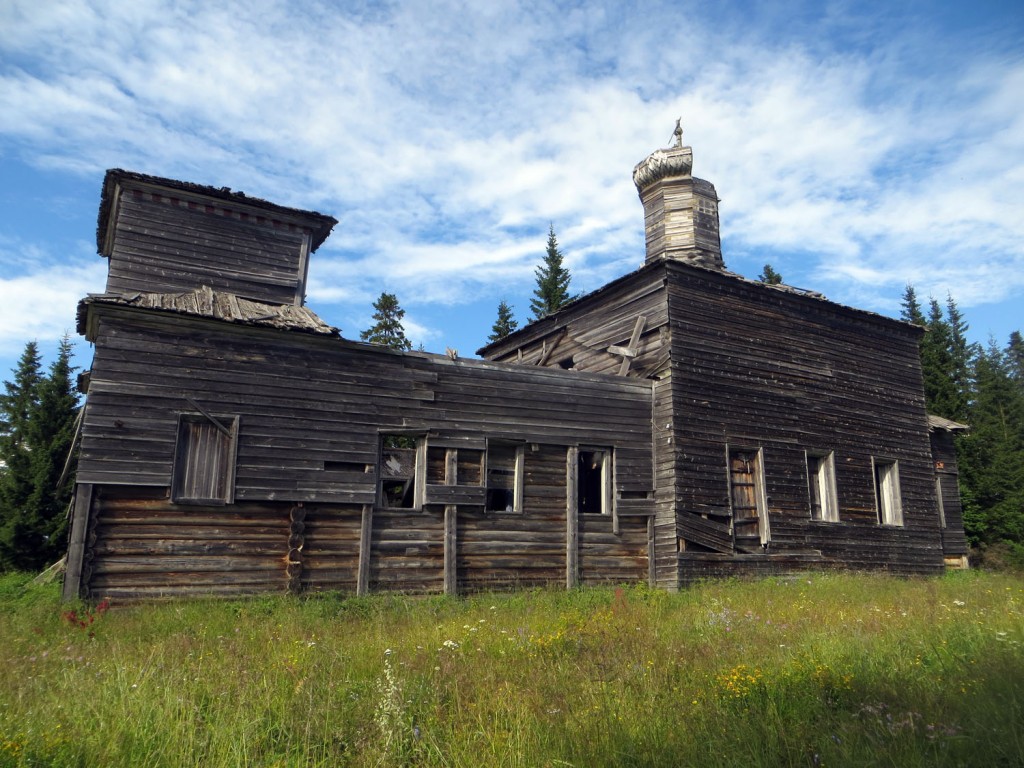 Церковь Рождества Христова, Пурнема (Онежский район, Архангельская область). фасады, Южный фасад