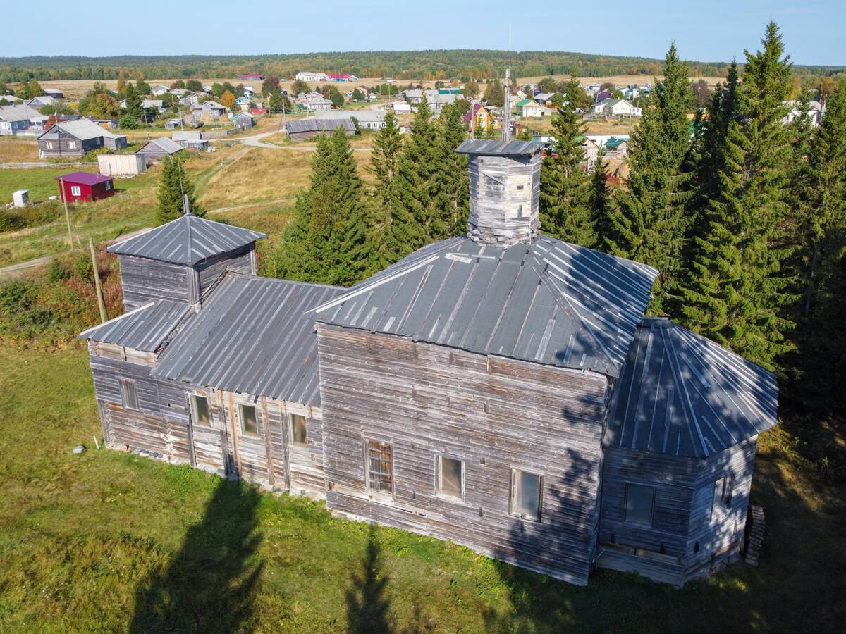 Церковь Рождества Христова, Пурнема (Онежский район, Архангельская область). фасады