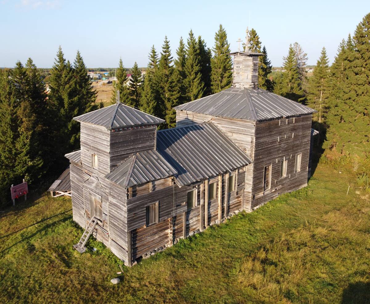 Церковь Рождества Христова, Пурнема (Онежский район, Архангельская область). фасады