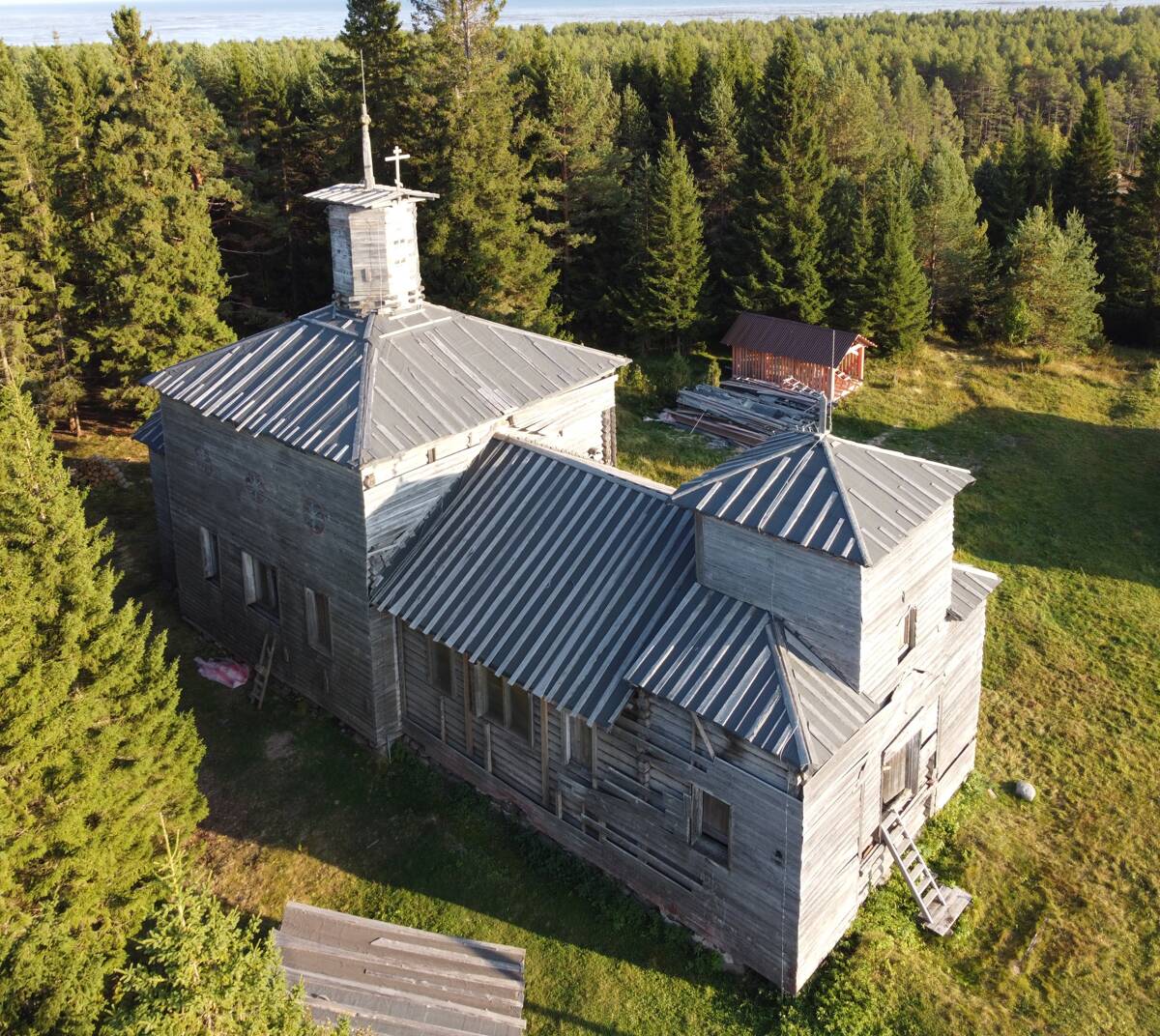 Церковь Рождества Христова, Пурнема (Онежский район, Архангельская область). фасады