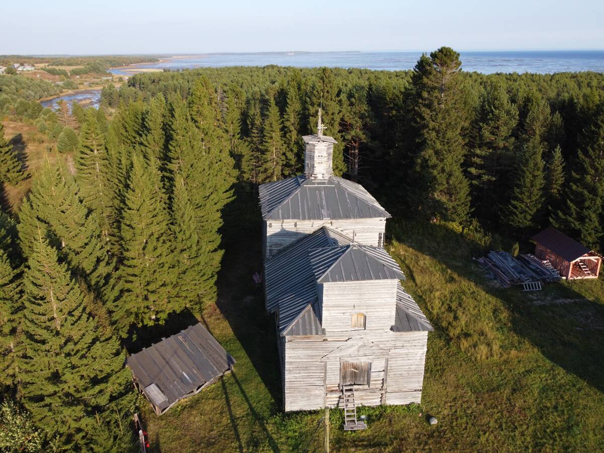 Церковь Рождества Христова, Пурнема (Онежский район, Архангельская область). фасады