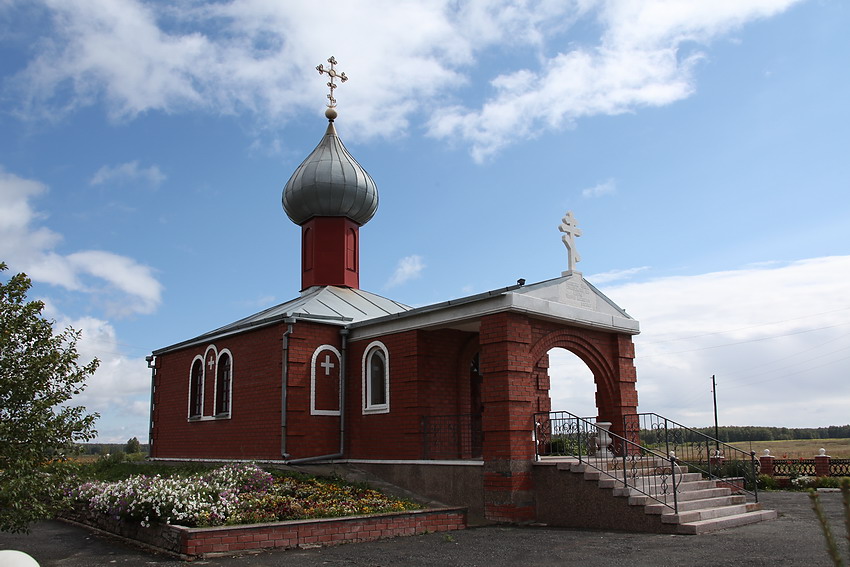 Церковь Вознесения Господня, Таянды (Еткульский район, Челябинская область). общий вид в ландшафте